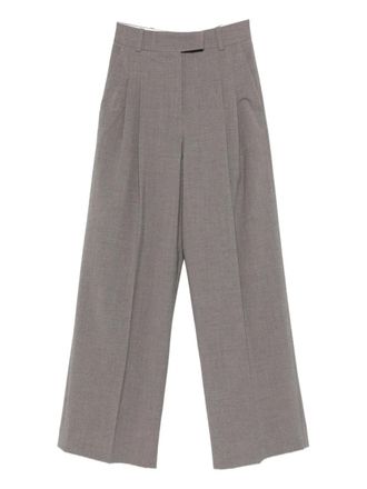 By Malene Birger Cymbaria geplooide broek - Grijs