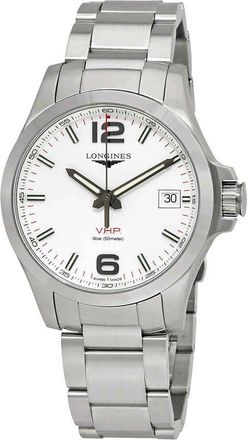 Longines Conquest V.H.P. Silver Dial Mens Watch L3.716.4.76.6