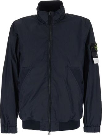 Stone Island Jassen - Heren - Zomerjassen - Blauw - 2XL - Jassen