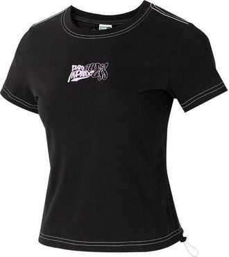 Puma (WMNS) PUMA Graphic Short Top Black 626865-01