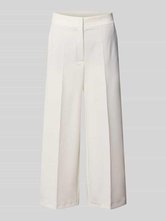 Betty Barclay Wide Fit Stoffhose mit B&uuml;gelfalten Modell Juli in Offwhite, Gr&ouml;&szlig;e 40