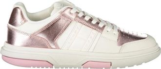 Tommy Hilfiger Polyethyleen Sneaker - Dames - Sneakers - Wit - 40 EU - Leer - Schoenen