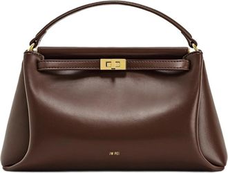 JW PEI Carmen Handtas - Dames - Handtassen - Bruin - ONE Size - Leer - Tassen