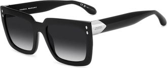 Isabel Marant Authentieke stijlvolle zonnebril met eersteklas service - unisex - Zonnebrillen - Zwart - 55 MM - Accessoires