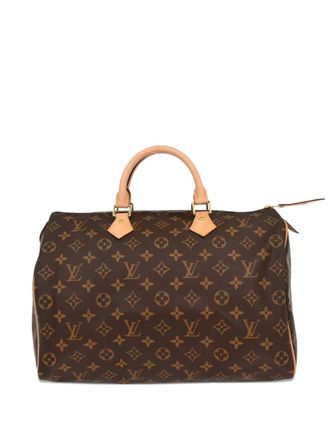 Louis Vuitton 2016 35 Speedy Monogram handbag - Bruin