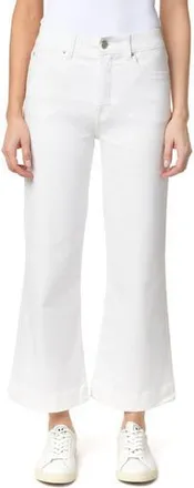Curve Appeal Summer in the City 27-Inch High Rise Crop Flare Leg Jeans in Whisperwht at Nordstrom Rack, Size 14