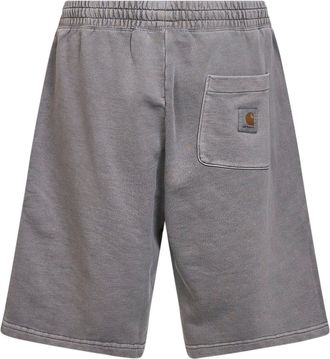 Carhartt Work in Progress Mens Shorts Nelson Grey Cotton