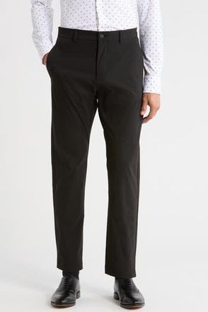 BOSS Flat Front Dress Pants in Black at Nordstrom Rack, Size 32 X 32