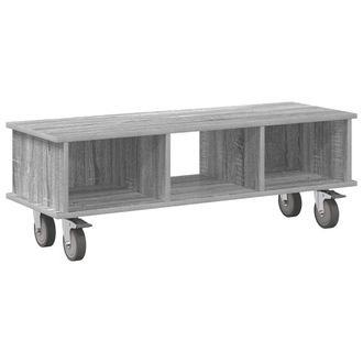 vidaXL Soporte De Tv Gris Sonoma 100 X 35 X 35 Cm Madera De Ingenier&iacute;a Vidaxl