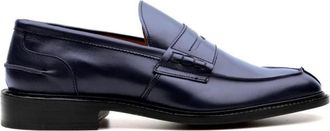 Trickers James Loafer - Heren - Loafers - Blauw - 44 EU - Leer - Schoenen