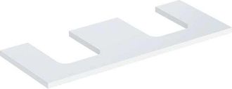 Keramag Keramag - Geberit One Placa De Lavabo, Doble Recorte, Para Lavabo De