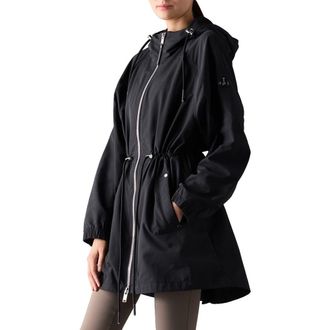 Moose Knuckles Elevate 3Q Water Repellent Rain Jacket in Black at Nordstrom, Size X-Small