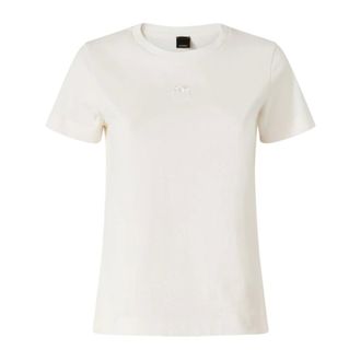 Pinko T-Shirts, female, White, Size: XS Bussolotto T-shirt