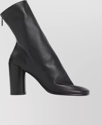 Christophe Lemaire leather ankle boots