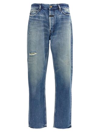Fear of God Mens Straight 5 Pocket Jeans