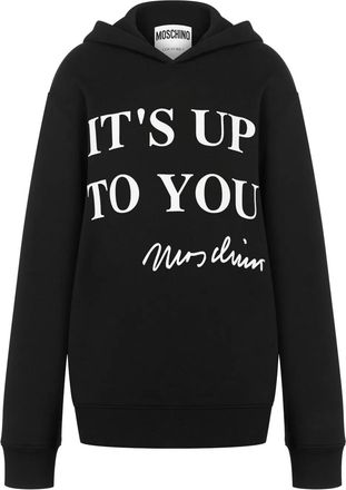 Moschino Felpa con cappuccio - Nero