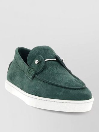 Christian Louboutin chambeliboat boat shoes round toe metal