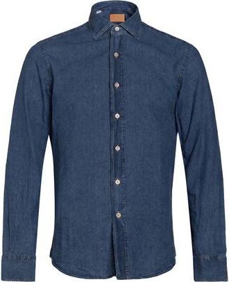 Grigio TOPWEAR - Denim shirts on YOOX.COM