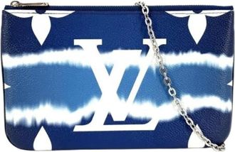Louis Vuitton Borsa a spalla Pochette Pre-owned - - Pre-owned - Uomo - Blu - ONE SIZE