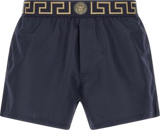 Versace Greca Beachwear Blu-Uomo
