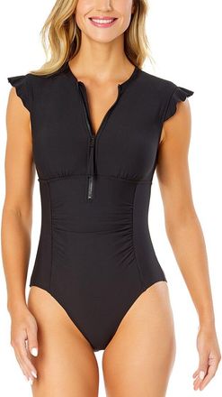 Anne Cole Flutter Zip One-Piece
