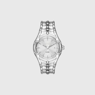 Diesel Vert Three-Hand Date Stainless Steel Watch - Timeframes - Man - Silver