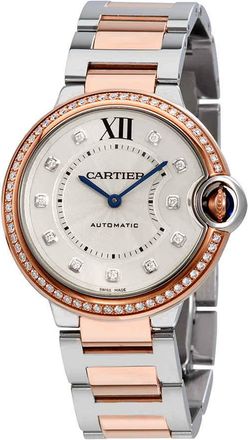 Cartier Ballon Bleu Automatic Silver Dial Ladies Watch W3BB0004
