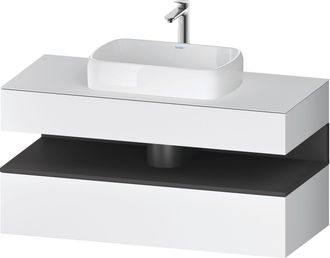 Duravit Duravit - Qatego Meuble Sous-lavabo Sur Console, 1 Tiroir, 1