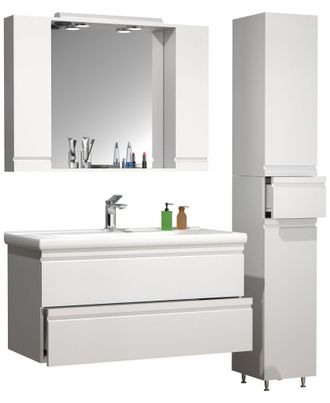 ebuy24 4 Unids. Lavabo Silora Xl 180x130x46 - Vcm