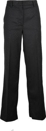 Liu Jo Tapered Leg Chino Trousers - Black