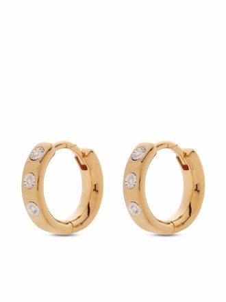 Monica Vinader Oorbellen met diamant - Goud