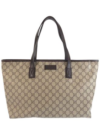 Gucci Multicolor Gg Supreme Canvas Tote (Authentic Pre-Loved)