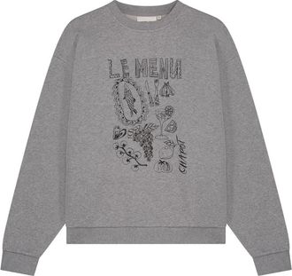 Fab By Fabienne Chapot Terry Chateau Sweater - Dames - Sweatshirts - Grijs - M - Katoen - Hoodies & sweatvesten