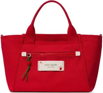 Kate Spade New York dash canvas tote in Ruby Red at Nordstrom