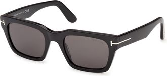 Tom Ford Andy-02 Smoke Square Mens Sunglasses FT1333 01A 53