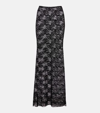 Bananhot Rona lace midi skirt