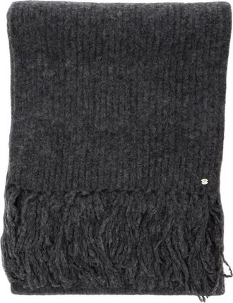 Helen Kaminski Starla Wolmix Sjaal - Dames - Wintersjaals - Grijs - ONE Size - Wol - Accessoires