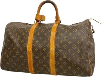 Louis Vuitton Pre-owned Weekend Bags, unisex, Brown, Size: ONE SIZE Pre-owned Boston Bag