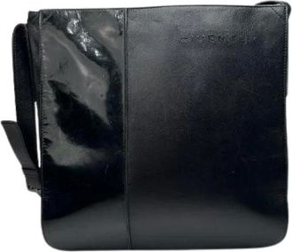 Givenchy Pre-owned Cross Body Bags, female, Black, Size: ONE SIZE Pre-owned Leather Shoulder Bag