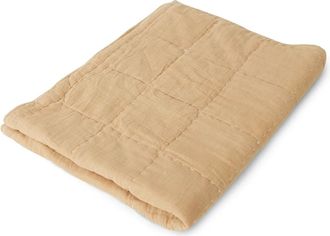 HKliving Quilted Decke, 130 x 170 cm, sand