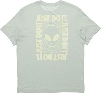 Nike Sportswear Alien Printing Short Sleeve Grass Green CV8968-321