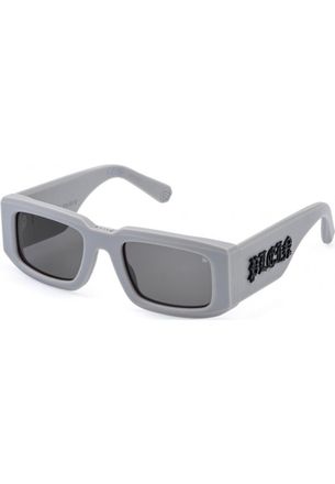 Philipp Plein Mens SPP149 54 0L46 Sunglasses - Grey - One Size