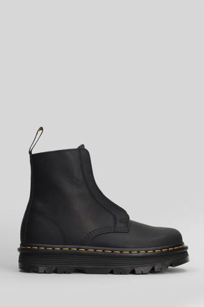 Dr. Martens Zebzag Lace Less Combat Boots