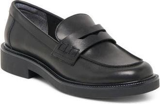 Dolce Vita Tiggy Penny Loafer in Black Leather at Nordstrom, Size 9.5