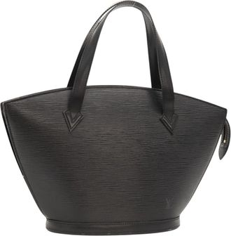 Louis Vuitton Saint Jacques Epi Leather Black Leather Handbag (Pre-Owned)