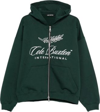 Cole Buxton Hombre, Sudaderas, Verde, Talla: M