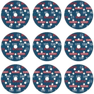 Bosch Disco Abrasivo Folia Expert O780 125 Mm 9 Piezas - B 2608902407