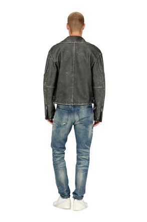 Diesel Slim Jeans Regular Waist 2019 D-Strukt, Medium blue, Zip fly