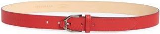 Longchamp Double Hole Leather Belt in Vermilion at Nordstrom Rack
