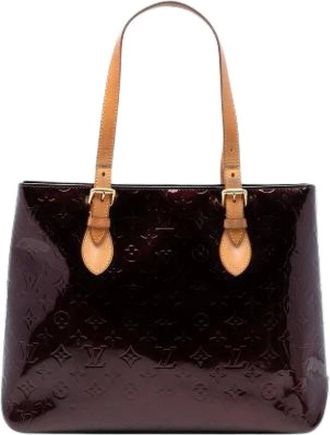 Louis Vuitton Pre-owned Tote Bags, female, Purple, Size: ONE SIZE Pre-owned Brentwood